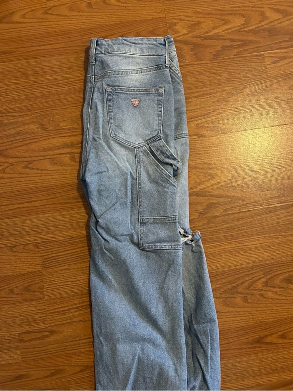 Guess Distressed Cargo Jeans - Picture 2 of 4
